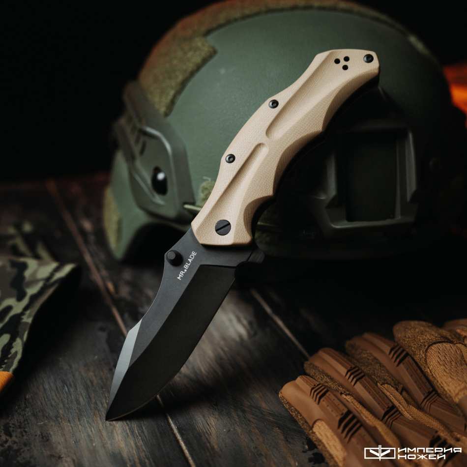 Складной нож HT-1 Blackwash Tan – Mr.Blade