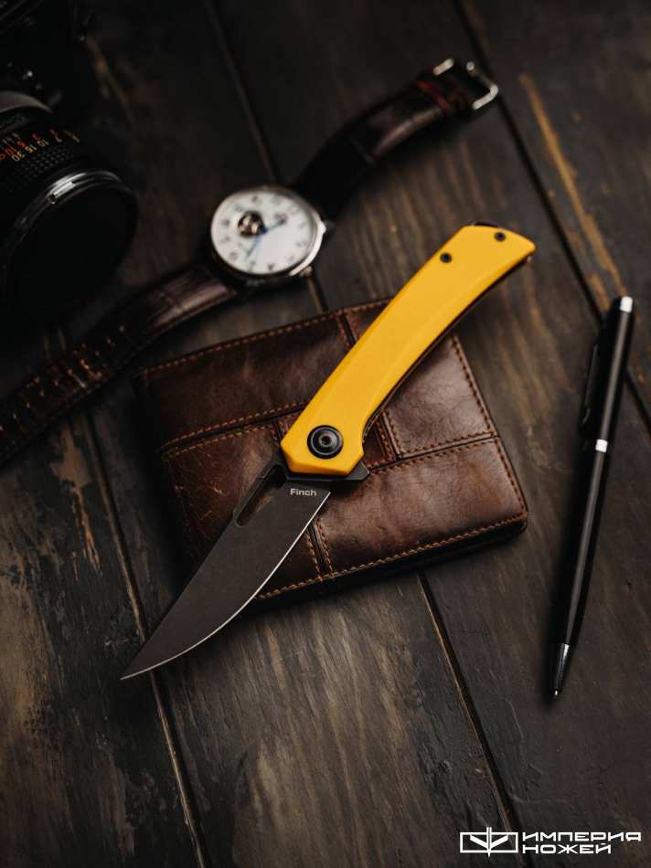 Складной нож Finch Yellow – Mr.Blade