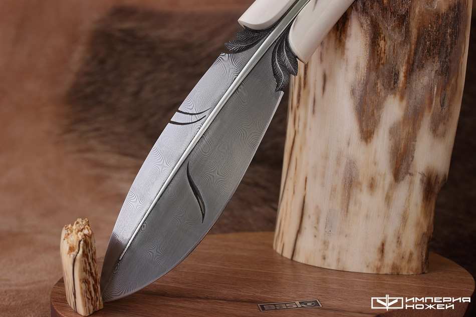 нож ручной работы Перо – БАСКо фото 3