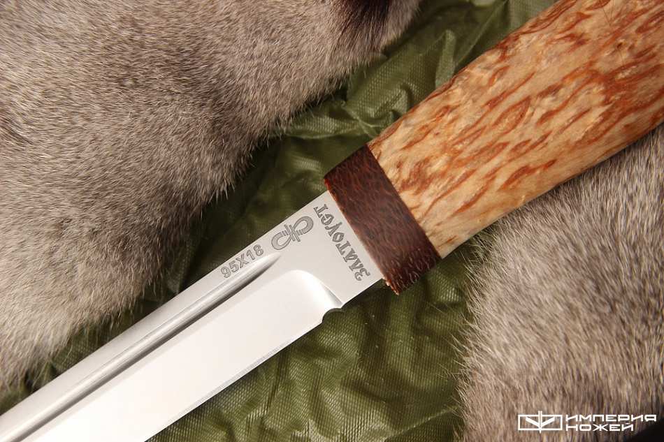 нож Финка-3 Карельская береза – Златоуст АиР фото 2