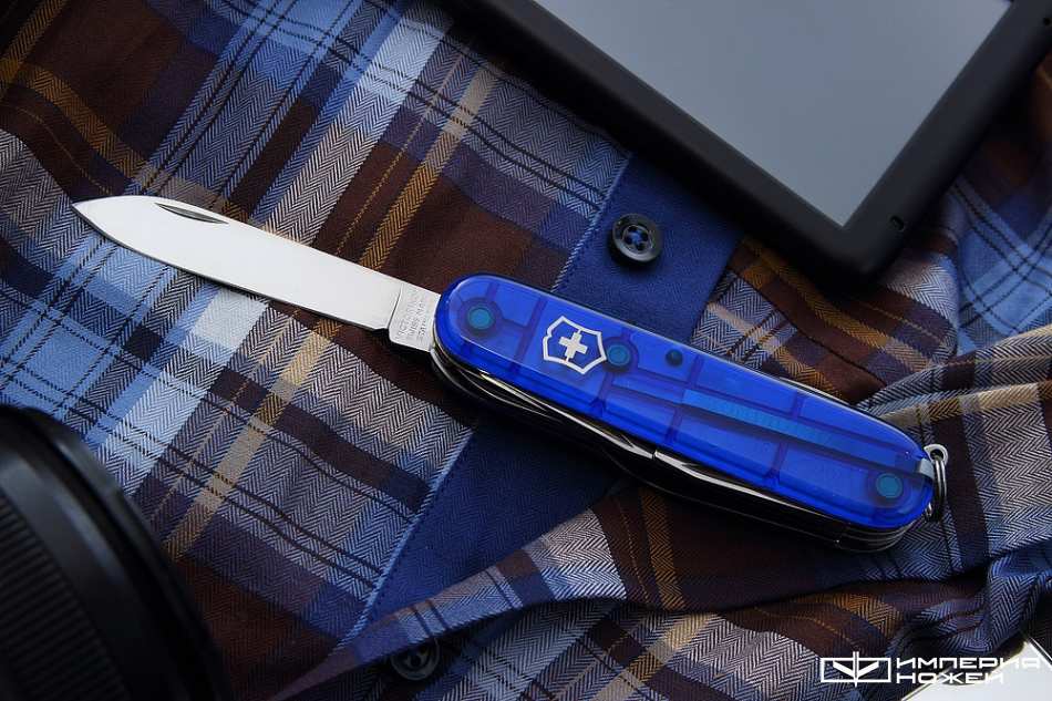 складной нож Huntsman Blue – Victorinox фото 3