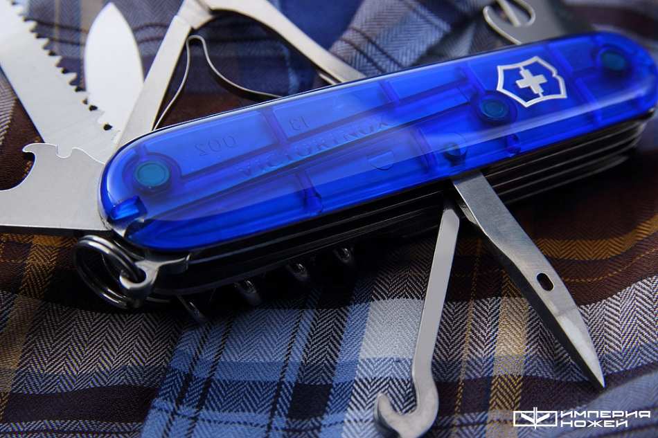 складной нож Huntsman Blue – Victorinox фото 5