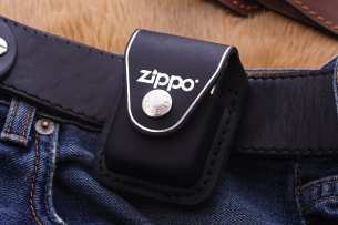 Zippo Zazhigalki  Чехол с клипсой для зажигалки Zippo LPCBK