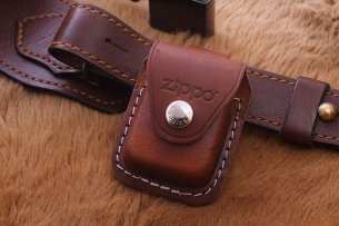 Zippo Zazhigalki  Чехол с петлей для зажигалки Zippo LPLB