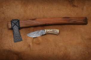 BASKo нож ручной работы Каменный век