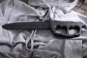 Cold Steel тренировочный нож Trench  knife double edge