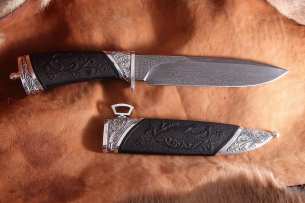 Severnaya korona нож ручной работы Охотник утки