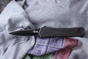 Schrade Viper Out The Front Assist Knife Black