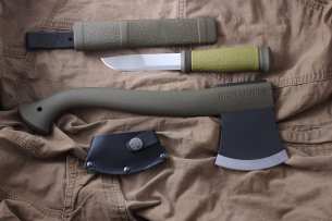 Morakniv Набор Morakniv Outdoor Kit MG нож Morakniv 2000 + топор зеленый