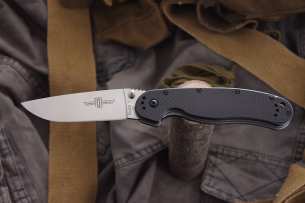 Ontario Нож складной RAT-1 Limited Edition Satin Blade 8867CF