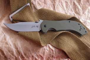 Kershaw складной нож Emerson Design CQC-10K Green
