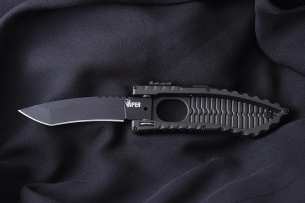 Schrade Viper Side Opening Assist Tanto Black