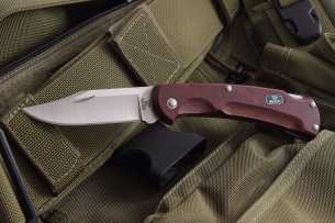 Buck складной нож EcoLite Red 112 Paperstone Handle 0112RDS1-B