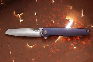 Mr.Blade НОЖ ИЗ СТАЛИ BOHLER M390 Складной нож Snob M390/Titanium