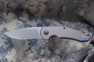 Zero Tolerance KVT Ball Bearing Titanium Flipper