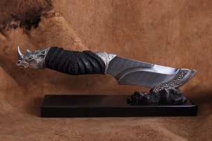 Severnaya korona нож ручной работы Носорог