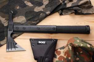 SOG топор Survival Hawk, с огнивом
