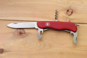 Victorinox швейцарский многофункциональный нож Nomad красный