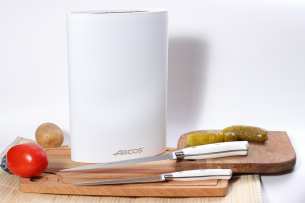 Arcos  Набор из 3-х ножей с белой подставкой