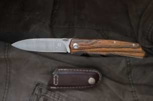 Fox складной нож Fox Knives Design by Bob Terzuola Bocote wood 