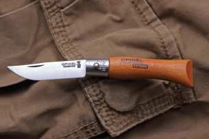 Opinel Складной нож Opinel №3, углеродистая сталь, бук