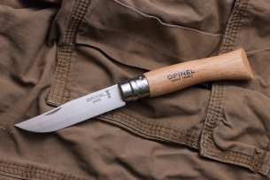 Opinel Складной нож Opinel №7, нержавеющая сталь, бук, блистер