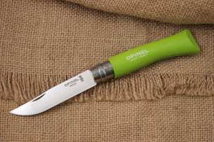 Opinel Opinel №7, нержавеющая сталь, зеленый