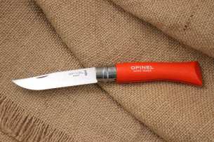 Opinel Opinel №7, нержавеющая сталь, оранжевый