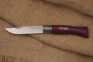 Opinel Opinel №7, нержавеющая сталь, фиолетовый