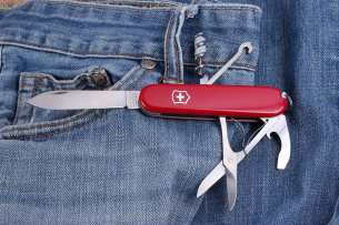 Victorinox Для охоты и рыбалки Складной швейцарский нож Compact