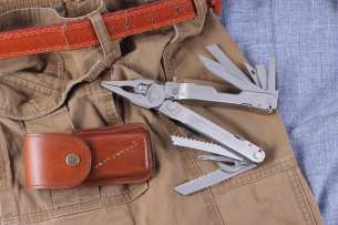 Leatherman  SUPER TOOL 300 с кожаным чехлом