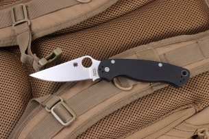 Spyderco Складной нож Para Military 2 Satin для левшей