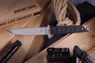 Brutalica Нож танто Badyuk-Tanto Black Stonewash