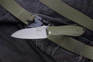 Brutalica Складной нож Ponomar Folder olive stonewash