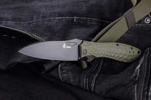 Brutalica Складной нож Brutalica Ponomar Folder olive blackwash 