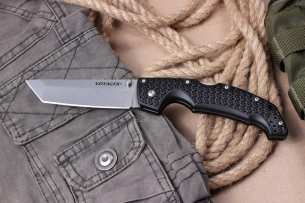 Cold Steel  складной нож Voyager Tanto 4 Plain Edge