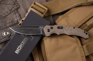 Boker Автоматический выкидной нож Intension coyote