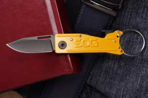 SOG Нож SOG KEYTRON CAUTION YELLOW