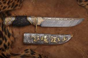Severnaya korona Нож ручной работы Королевская охота