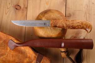 Severnaya korona туристический нож ручной работы Ilmari