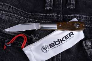 Boker Нож Boker Barlow Curly Birch Brown