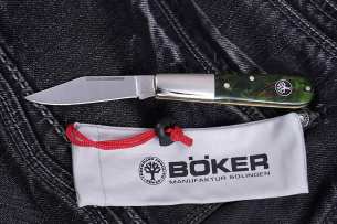 Boker Нож Boker Barlow Curly Birch Green