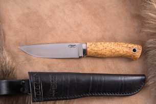 YUzhnyiy Krest Нож Гризли карельская береза N690