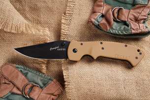 CRKT Складной нож Crawford Kasper Desert Black