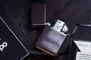 Zippo Zazhigalki  Зажигалка Brown Matte