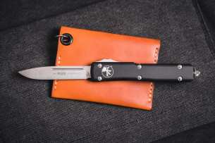 Microtech Автоматический фронтальный выкидной нож Ultratech Satin Elmax 