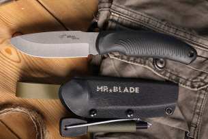 Mr.Blade Нож с фиксированным клинком Seal с огнивом (Olive Color)
