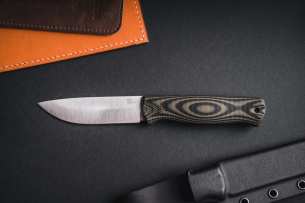 Owl Knife Нож с фиксированным клинком Hoot-F M390 Black/Olive G10