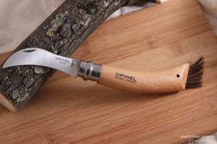 Opinel Нож грибника Opinel №8 бук, блистер