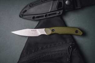 Kershaw Нож туристический Нож с фиксированным клинком Deschutes Caper